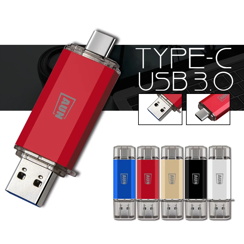 Оригинальные аксессуары AUN диск U 32 ГБ подходит для проектора и интерфейса OTG Type C