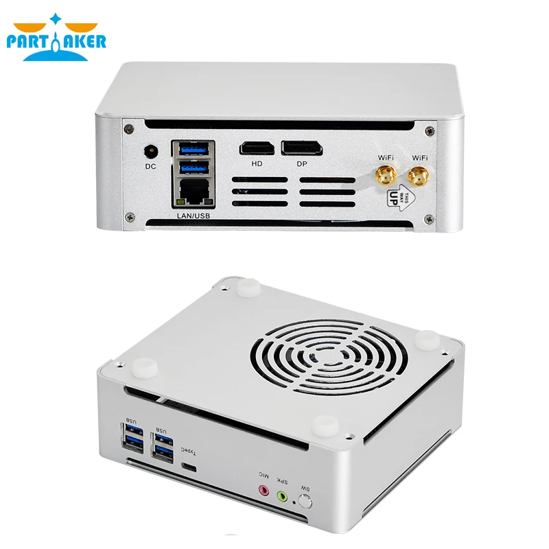 Мини-ПК Intel Core i5 8300H i7 8750H Windows 10 Linux DDR4 Gigabit Ethernet 300M WiFi DP HDMI 4K HTPC NUC | Компьютеры и офис