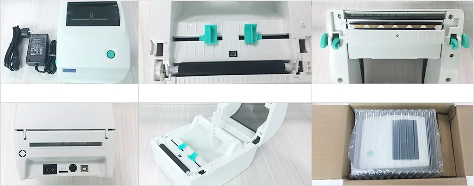 Xprinter принтер штрих-кодов термопринтер штрих-код принтер 20 мм-100 мм с автоматическим XP-DT425B