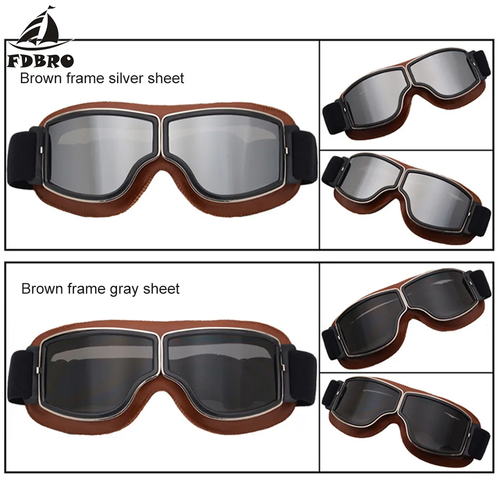 Очки для сноуборда на лобовое стекло FDBRO очки авиаторы мотоцикла скутера