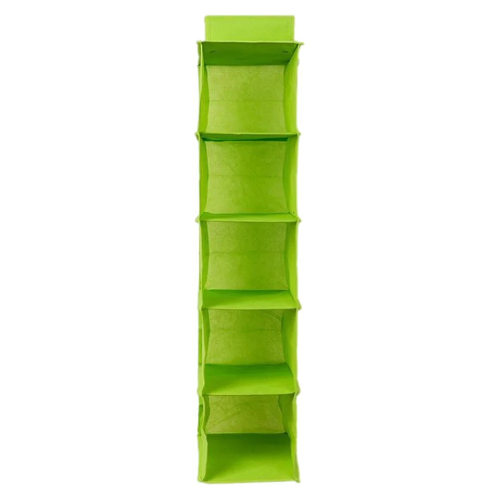 

Wall Hanging Closet Organizers Oxford Cloth Closet Hanging Shelves for Shoe Clothes