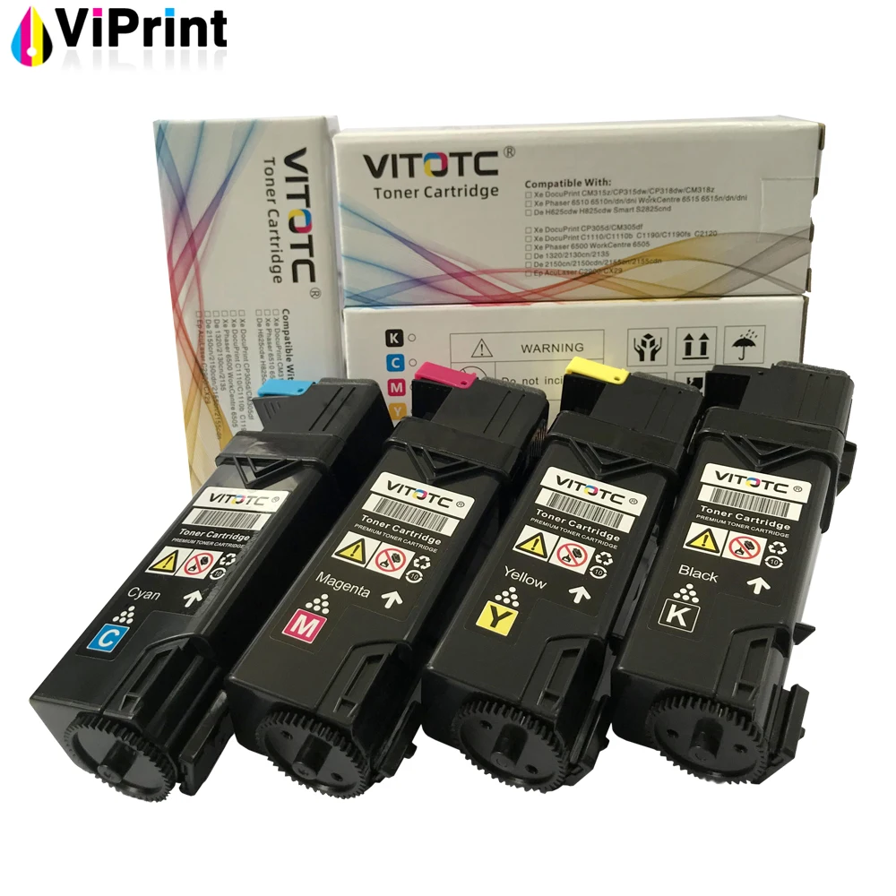 Тонер картридж 4 цветов для лазерного принтера Xerox Docuprint CM305df CP305d CM305 CP305 305d
