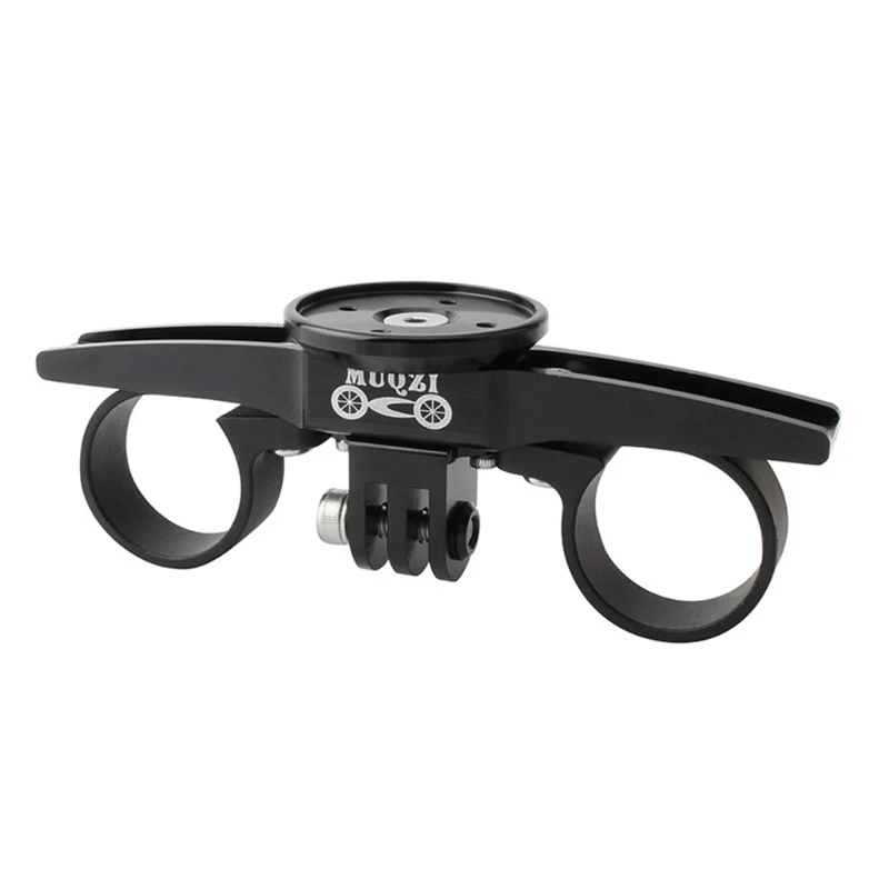 

E5BD MUQ-ZI Bike ДЕРЖАТЕЛЬ для компьютера, фиксирующий кронштейн руль для триатлона для Wa-hoo Gar-min Bry-ton Go-pro