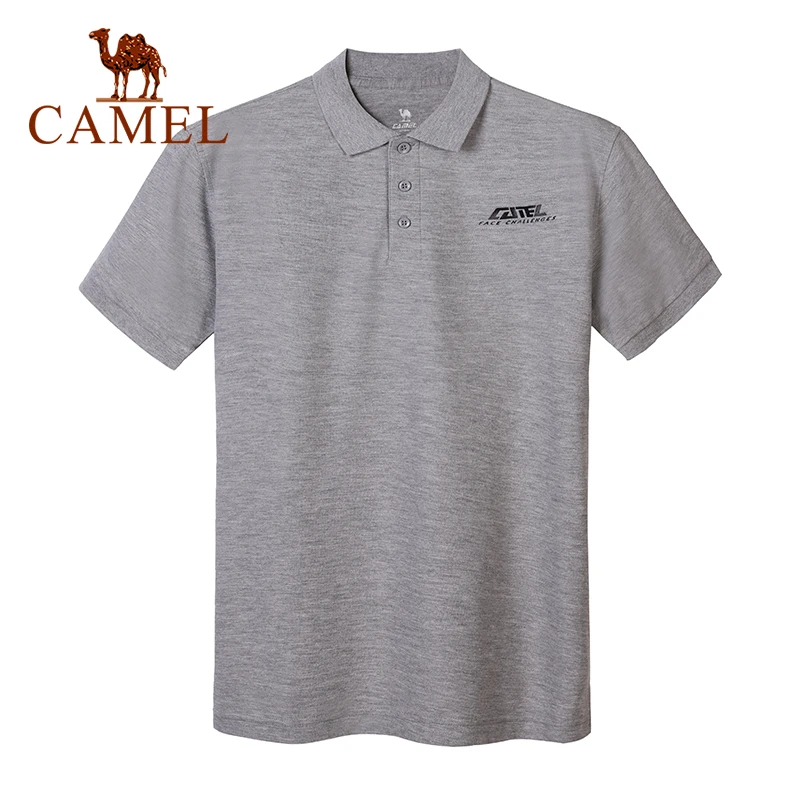 CAMEL уличная спортивная рубашка Мужская футболка женская одежда с коротким