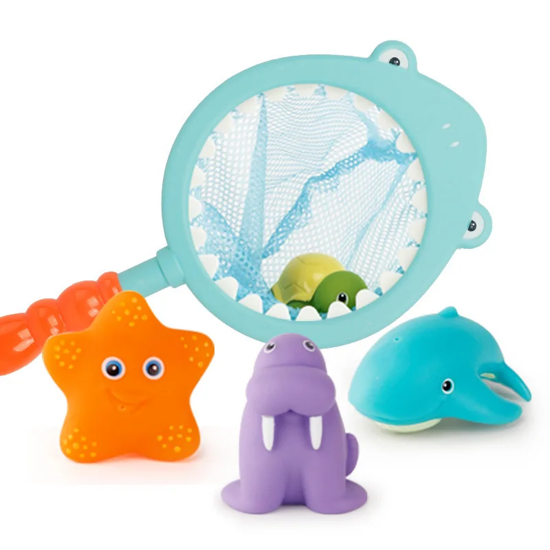 

Bath Take A Shower Shark Fishing Shower Room Toys Sensitive Temperature Discoloration Water Spray Animal Fishing