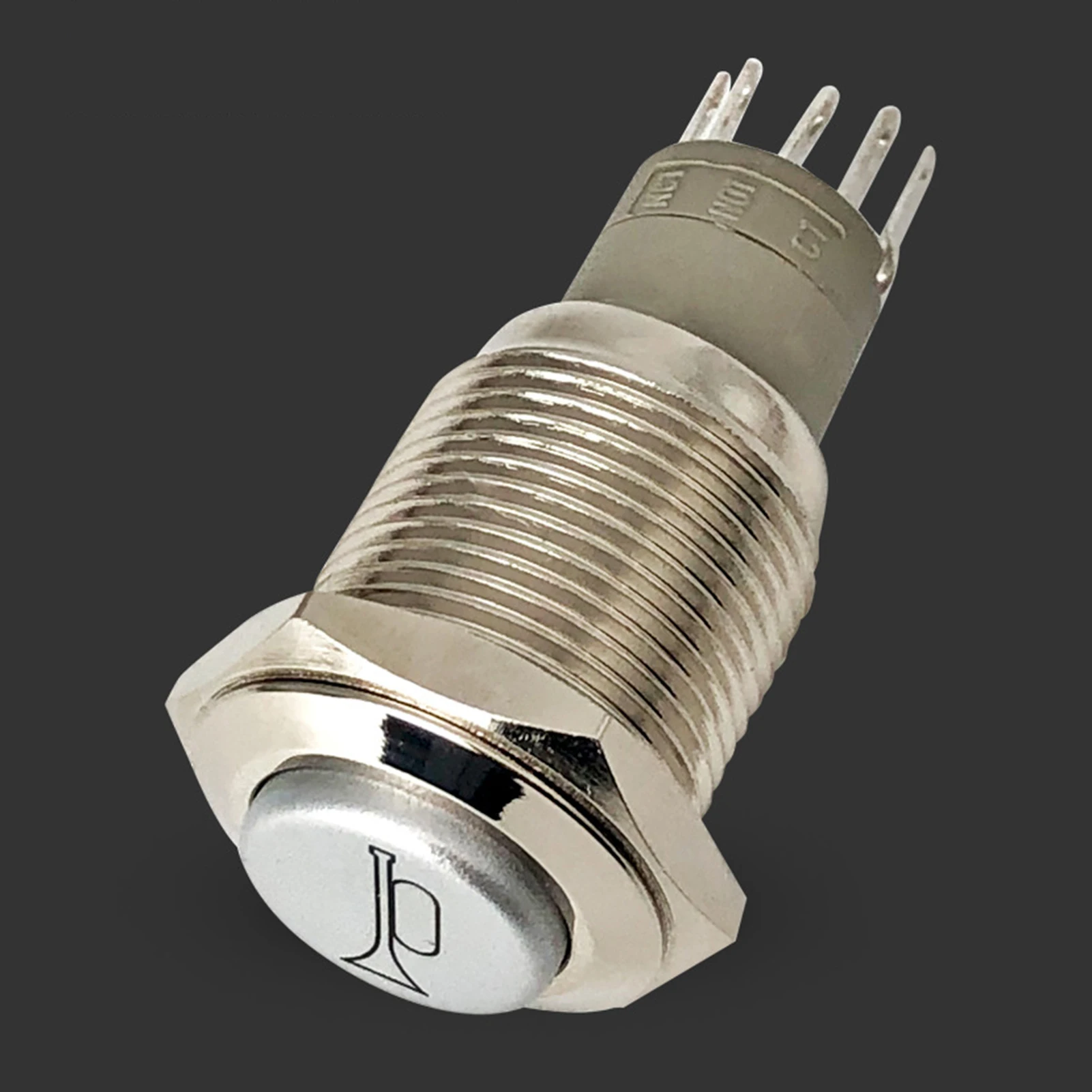

16mm LED Light Momentary Push Button Horn Switch For Car Speaker Momentary Switch LED Push Switch Motorcycle Modification Parts
