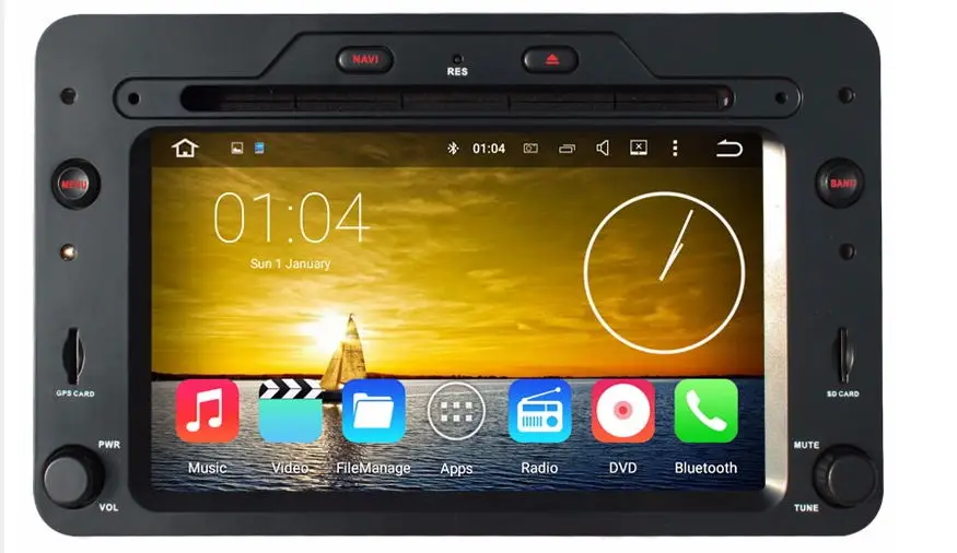 6 2 ''четырехъядерный Android 10 0 автомобильный DVD плеер радио аудио ПК GPS Navi для Alfa