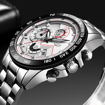 2020 New Watches Men Luxury Brand LIGE Chronograph Men Sports Watches Waterproof Full Steel Quartz Men's Watch Relogio Masculino-36723
