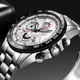 2020 New Watches Men Luxury Brand LIGE Chronograph Men Sports Watches Waterproof Full Steel Quartz Men's Watch Relogio Masculino Other Image