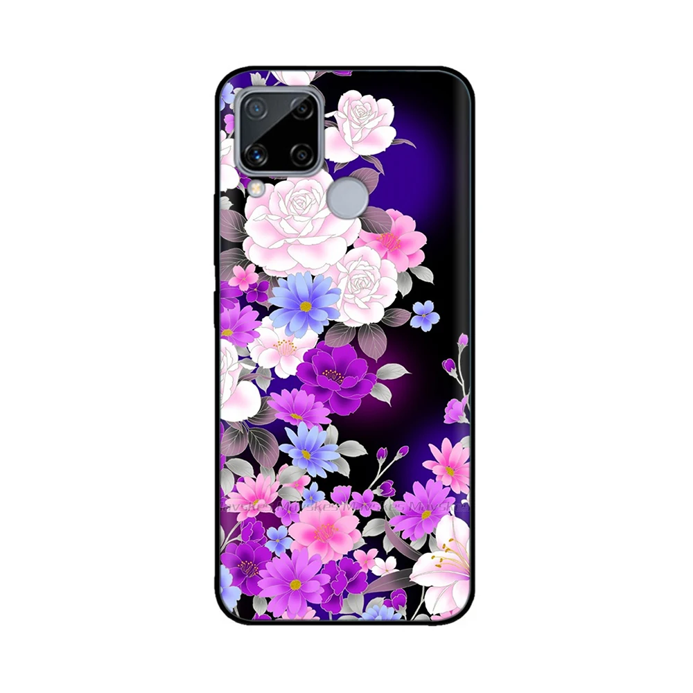 for realme c15 case realmec15 soft silicon tpu cover for oppo realme c15 c 15 phone cover protective bumper coque funda 6 5 inch free global shipping