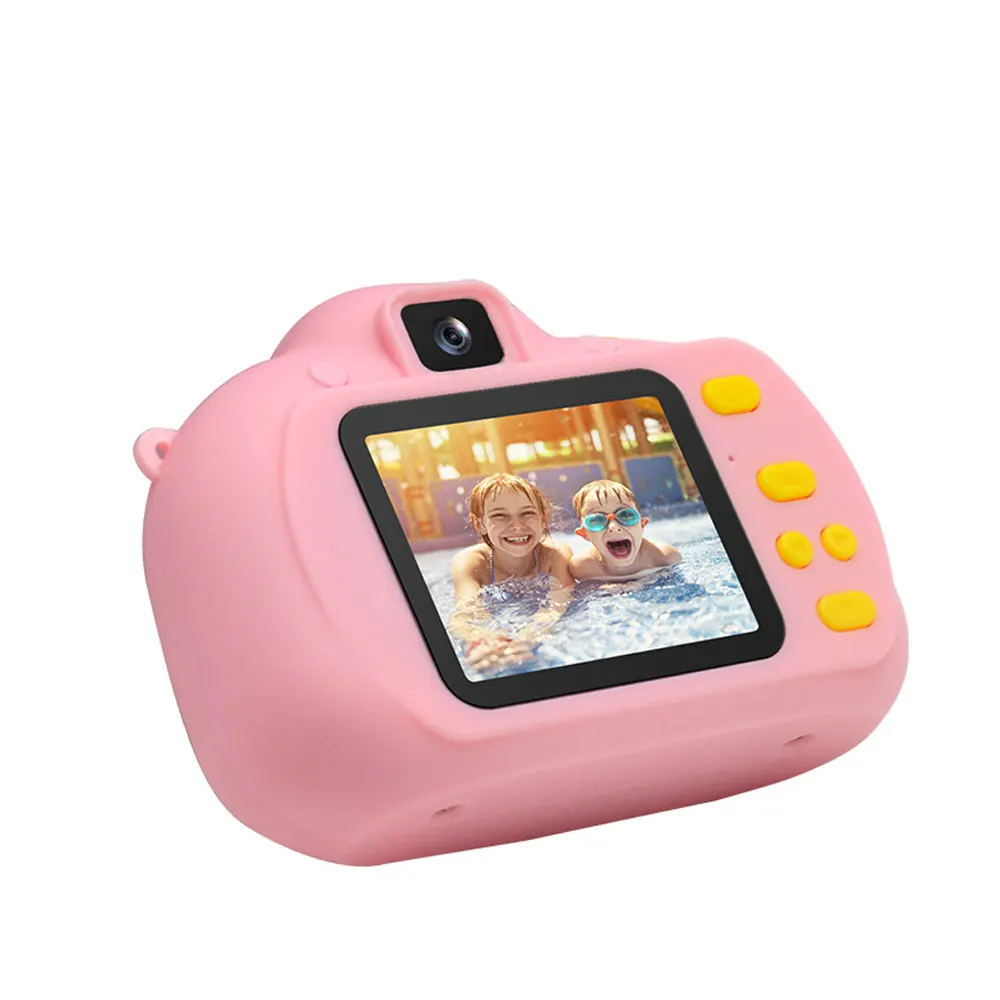 2-дюймовый ЖК-экран детская игрушечная камера комплект Дети видеокамеры Мини