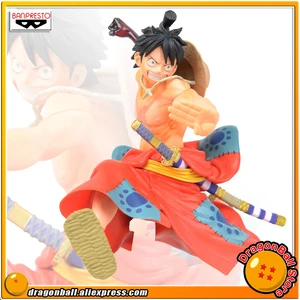 Японское аниме ONE PIECE, оригинальная Коллекционная Фигурка обезьянка D Луффи