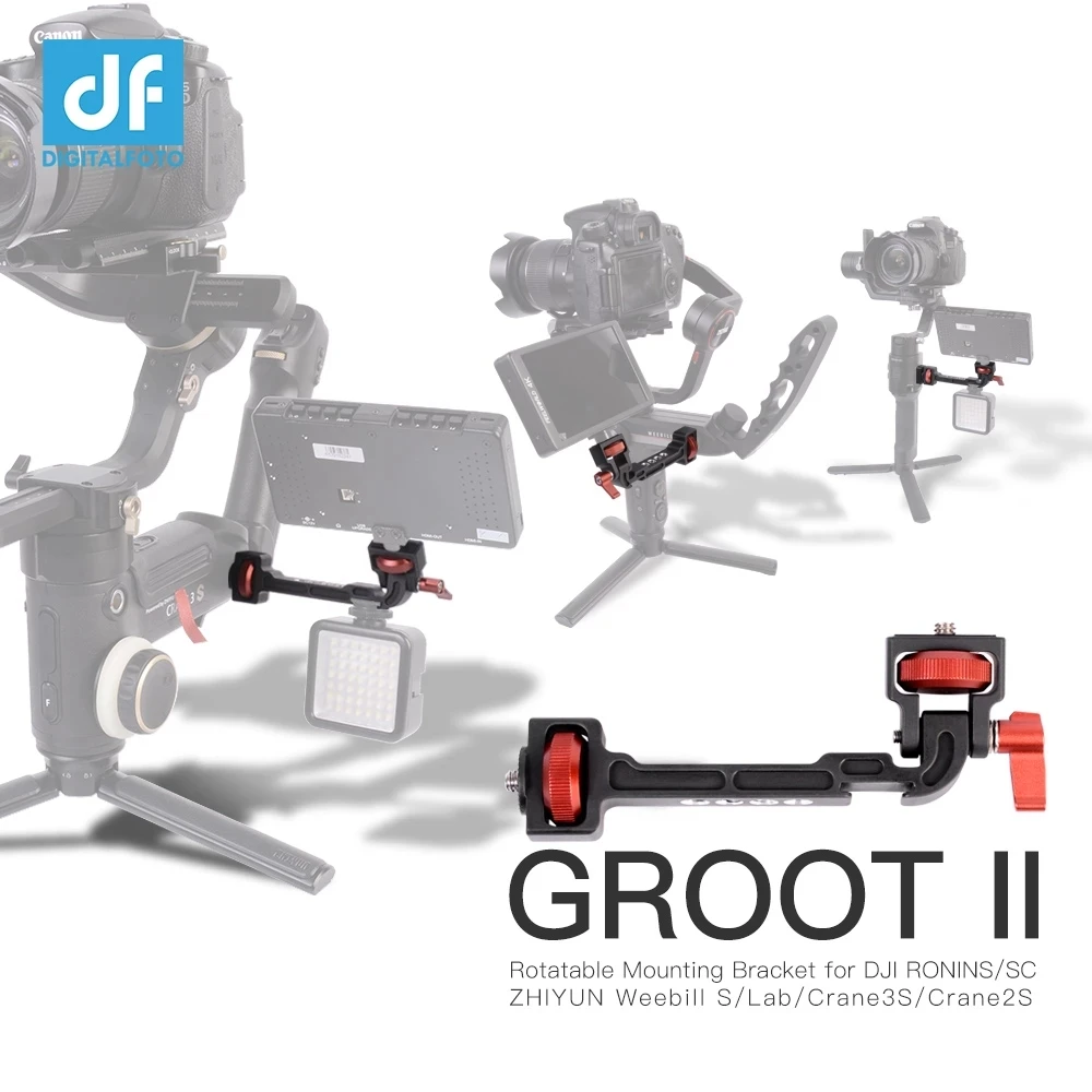 Контроль Кардана крепление Weebill S/DJI RS2 удлинительная пластина аксессуары Ronin S с