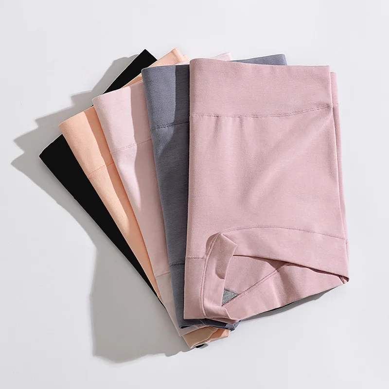 Pure Cotton Underwear Women New Autumn and Winter Shorts for Cozy Shorty Femme Antibacterial Boxer Mujer Sexy Hotpants | Женская одежда
