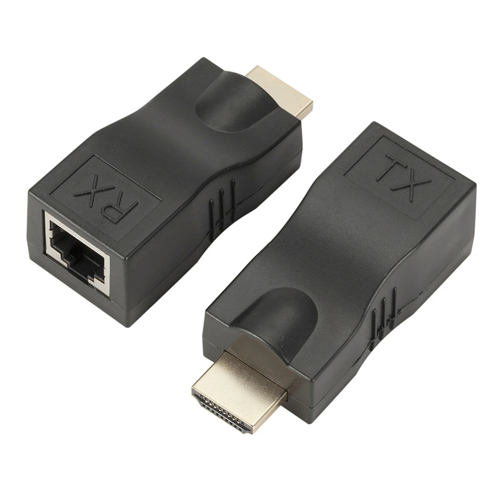 Grwibeou самый новый HDMI удлинитель для головок RJ45 Порты локальной сети до