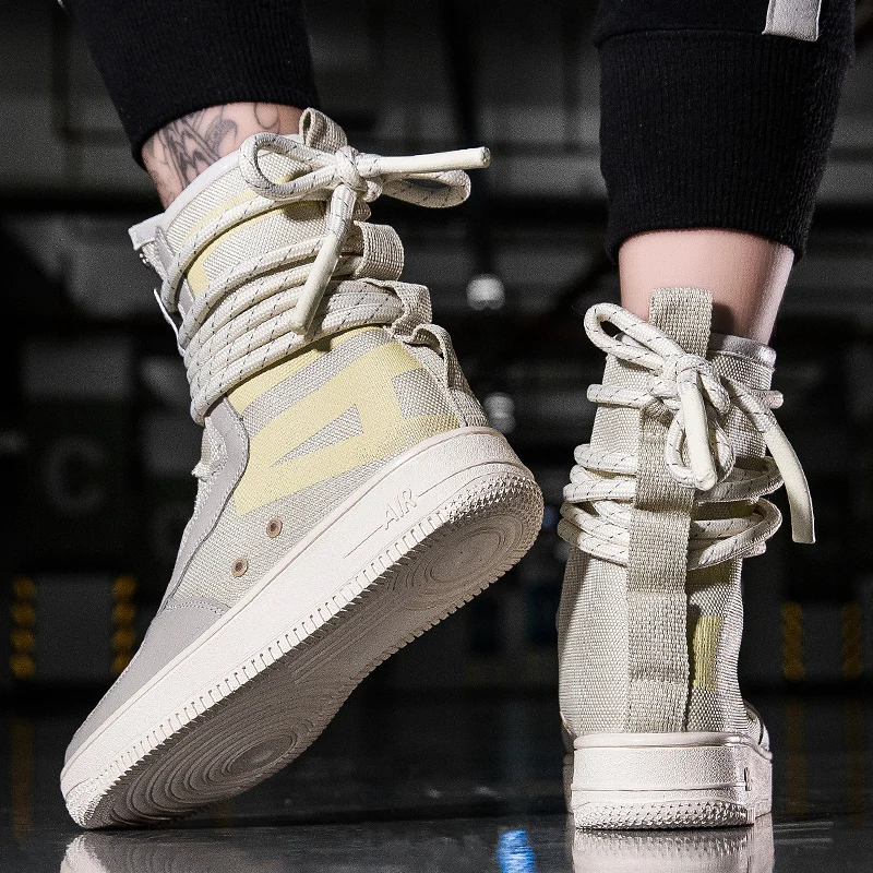 Mring/Мужская обувь Сезон Зима спортивная ВВС № 1 Новинка 2020 года с высоким берцем