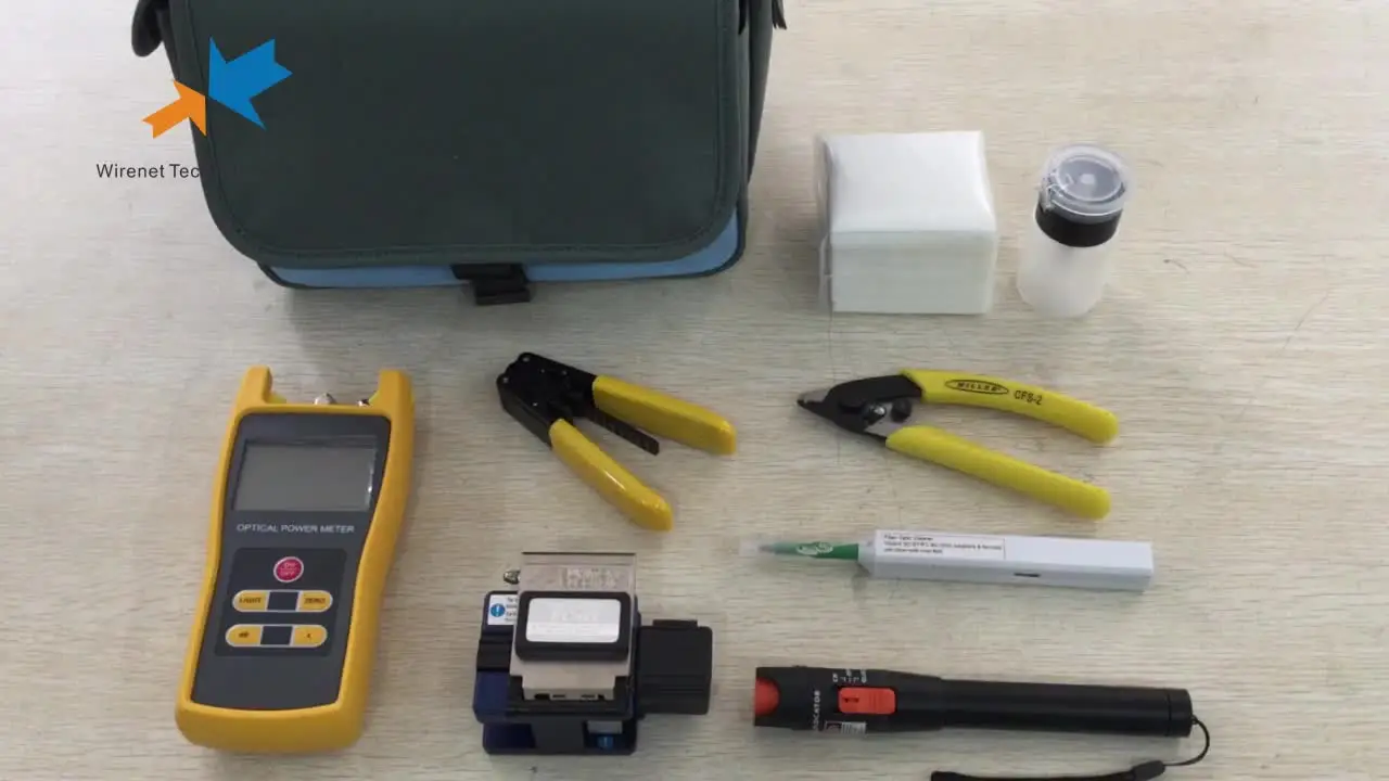 

FTTH Assembly Termination Fiber Source Stripping Tool Fiber Optic Toolkit