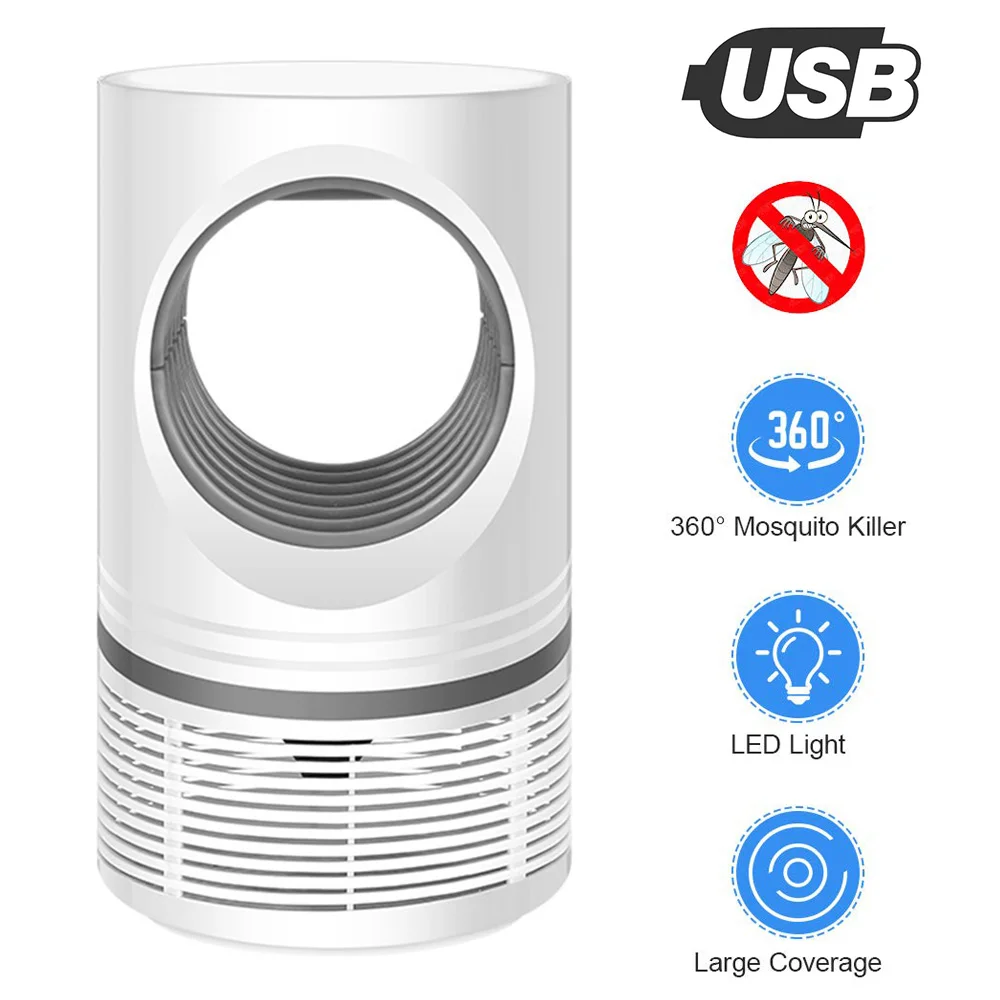 

Portable LED Electric Mosquito Killer Lamp UV Night Light USB Mosquito Repellent Fly Bug Insect Led Photocatalyst Mosquito Lamp