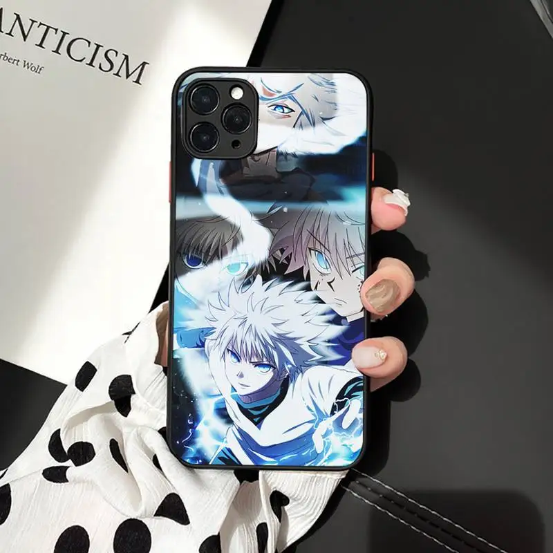 

Hunter X Hunter HXH Anime Phone Case matte transparent For iphone 7 8 11 12 plus mini x xs xr pro max cover