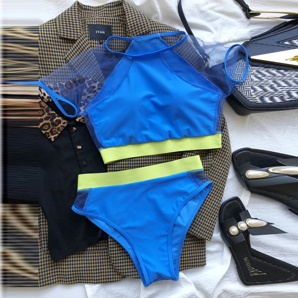 

Urifens Bikini 2021 Sexy Women Badmode Bikini Push Up Badpak Solid Beachwear Badpak Thong Biquini Bikini Set LSY02U