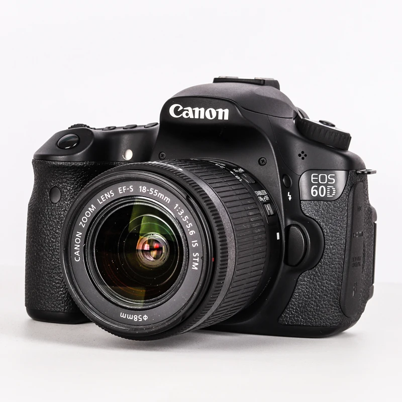 Canon 18-55 Lens EF-S 18-55mm f/3.5-5.6 IS STM and EOS 60D digital SLR camera |