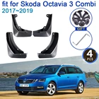 Автомобильный брызговик для Skoda Octavia Combi для автомобиля с кузовом универсал 3 MK3 5E 2017 2018 2019, аксессуары для стайлинга, брызговик для грязи