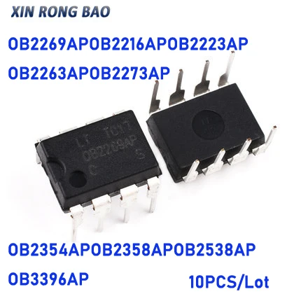 10 шт. OB2269AP OB2216AP OB2223AP OB2263AP OB2273AP OB2354AP OB2358AP OB2358 OB3396AP DIP-8 ЖК-дисплей используемый