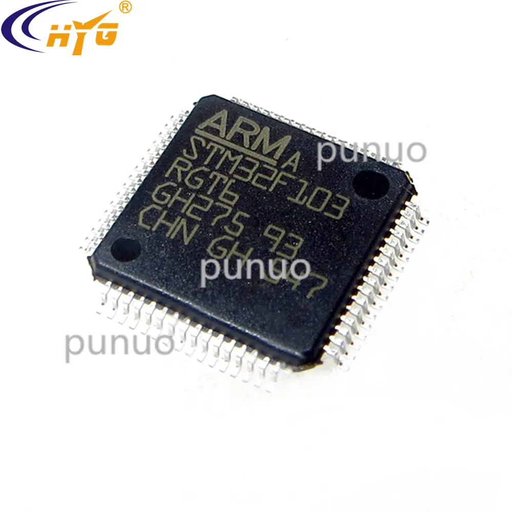Оригинальная аутентичная Инкапсуляция STM32F103RGT6 LQFP64 17 таймеров 3 adcs
