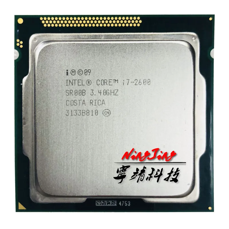 Четырехъядерный процессор Intel Core i7 2600 3 4 ГГц 8M 95W LGA 1155| |
