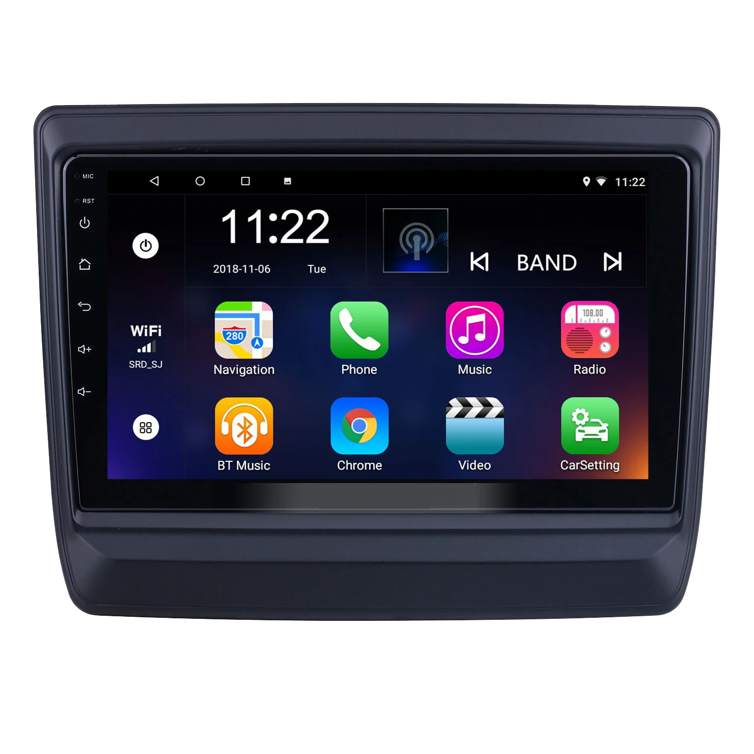 

Eastereggs For Isuzu DMAX 2020 2 Din Car Radio Android 8.1 9 inch GPS Navigation Multimedia Player Head Unit With Frame