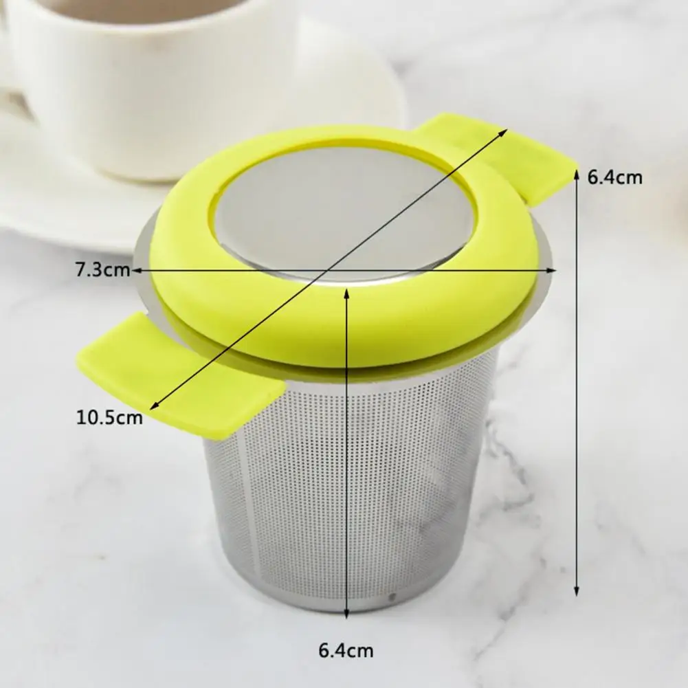 

Tea Strainer With Handle Eco-friendly Rust-proof Stainless Steel Extra Fine Mesh Tea Infuser Tea Filter Herbal Kitchen Accessory