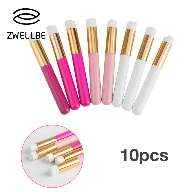 10 шт. щетка для очистки ресниц наращивание Очищающая кисточка носа шампунь кисти