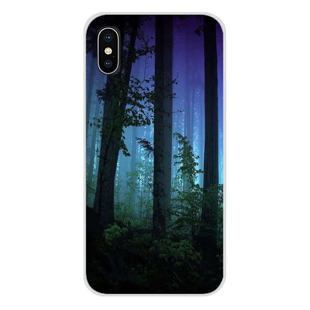 Зачарованным лесом таинственный для Apple iPhone X XR XS 11Pro MAX 4S 5S 5C SE 6S 7 8 Plus ipod 5 6