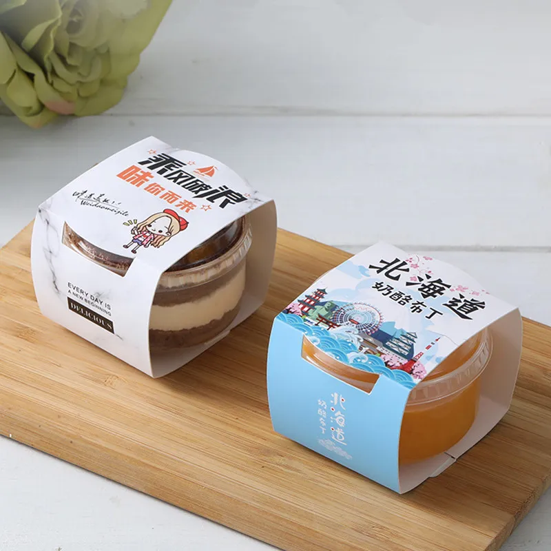 25 шт. чашка для жирного пудинга бутылка йогурта кондитерские изделия желе