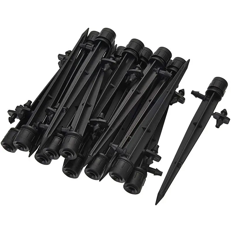 Капельные излучатели идеально подходят для трубок 4 мм/7 мм регулируемая система