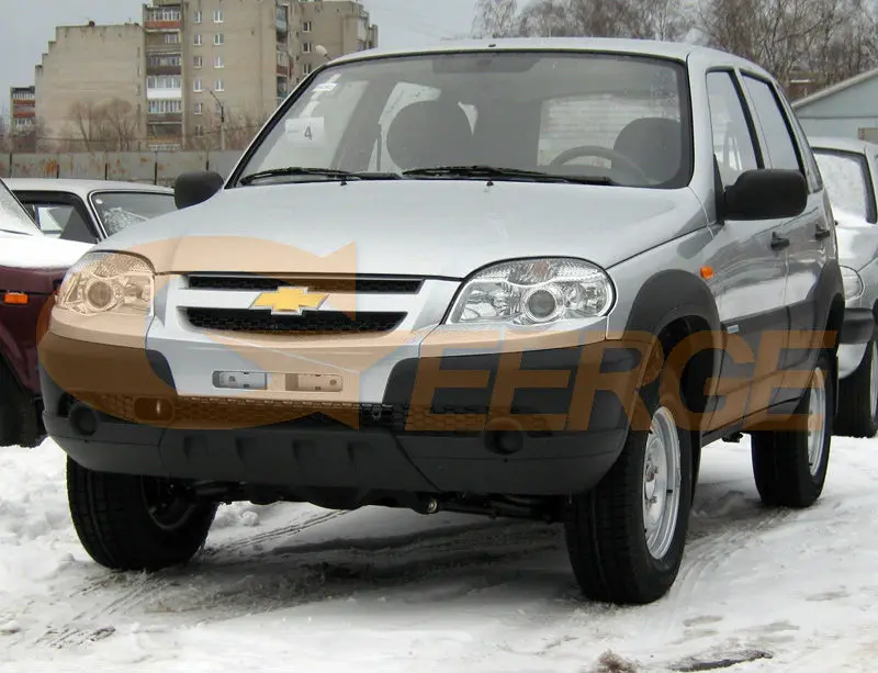 Для Chevrolet Niva 2009 2010 2011 2012 2013 2014 2015 отличные ультра яркие CCFL ангельские глазки гало