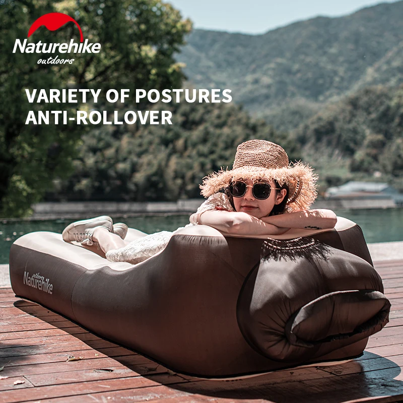 

Naturehike Mat Outdoor Camping Inflatable Mattress Ultralight Air Bed Portable Tent Sleeping Pad Camp Moisture-proof Pad