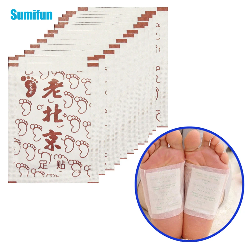 

4Pcs 100% Original Chinese Herbal Natural Medical Plaster Detox Foot Patch Remove Toxin Essential Oil Foot Care Pad Z18404