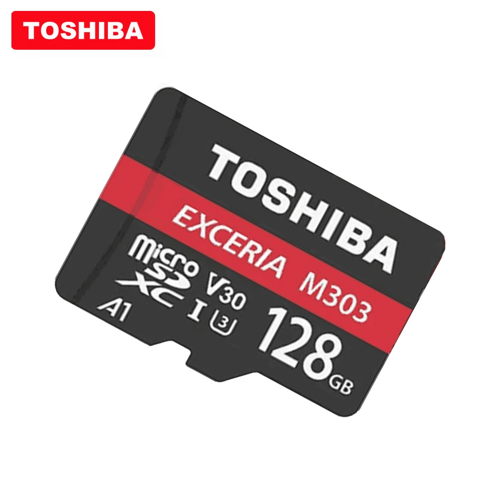 TOSHIBA EXCERIA M303 micro sd карта 64 Гб 256 ГБ 128 U3 класс 10 4K UltraHD V30 флэш-карта памяти 98 МБ/с./с A1 SDXC