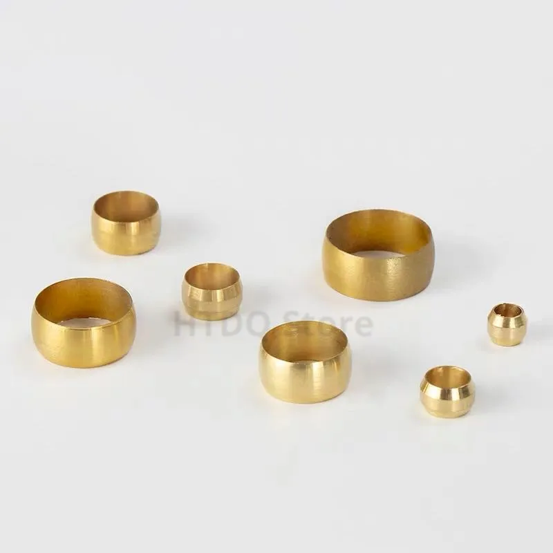 Латунный двойной конусный наконечник 10 шт. трубка с наружным диаметром 4 6 8 мм