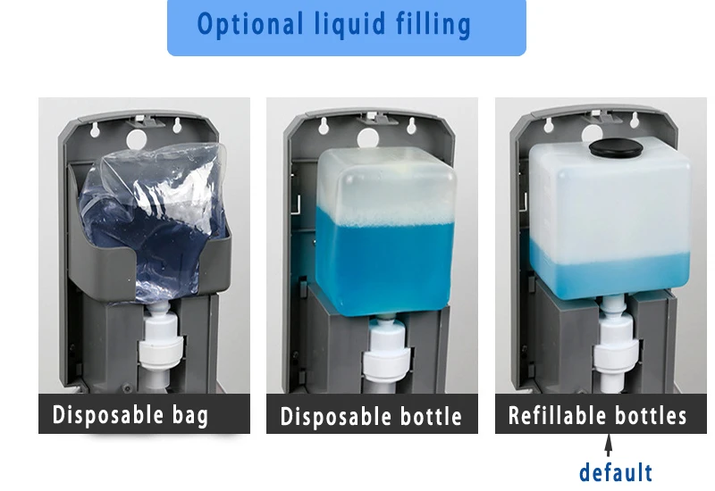 

Automatic Soap Dispenser with Temperature Measuring & Floor Stand for School Hotel Shopmarket Public Place