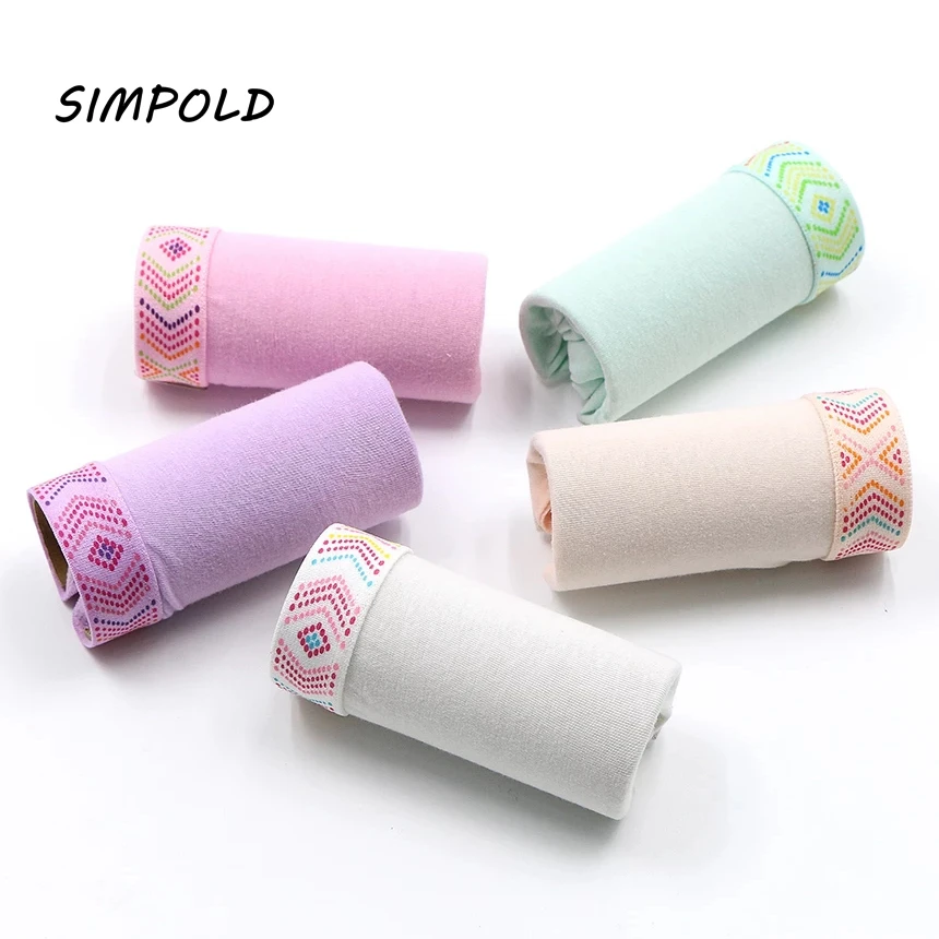 

5 pieces /lot Panties Women Middle Waist Cotton Plus Briefs Underwear Breathable Intimate Sexy Female Lingerie Girls Underpants