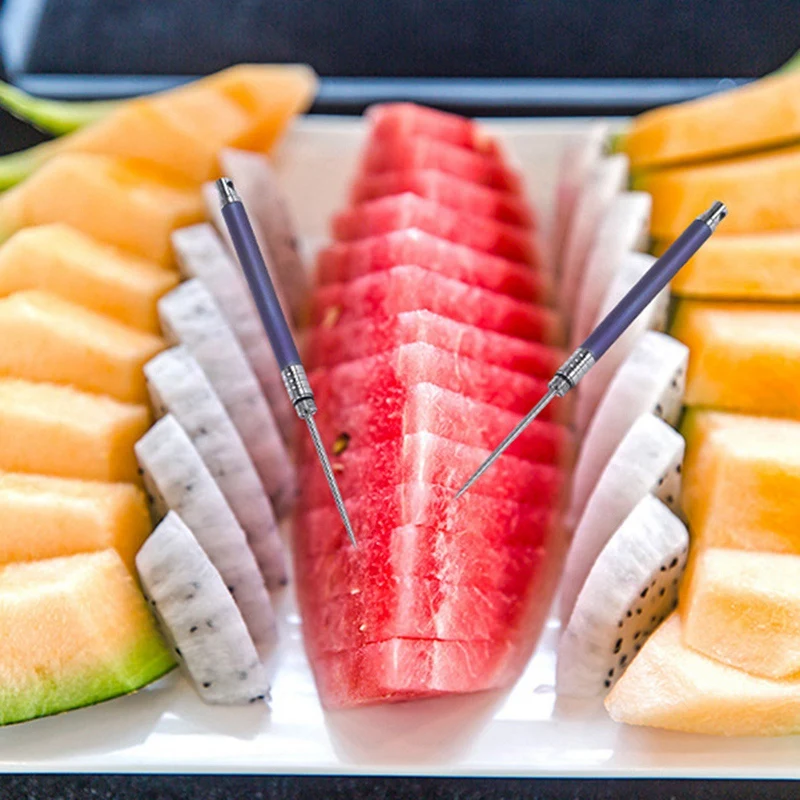 Акция! 2 шт. титановые легированные наружные Edc Бутылочки Для Зубочисток фрукты