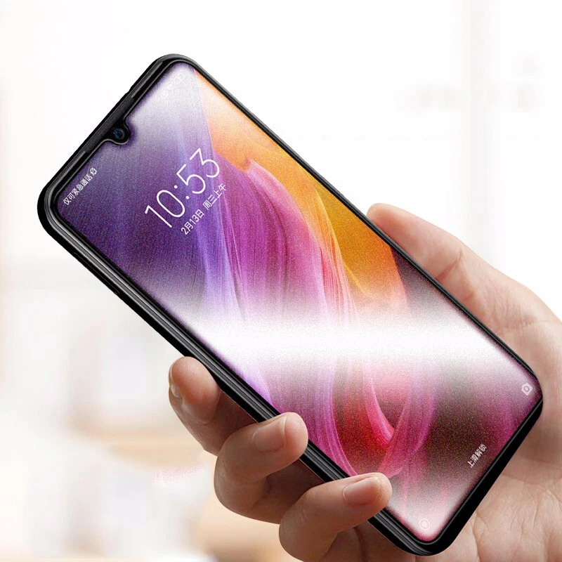 

Матовое закаленное стекло для Xiaomi Redmi Note 7 Pro 7S 8T, пленка для экрана с защитой от отпечатков пальцев для Redmi Note 8 Pro, Передняя пленка