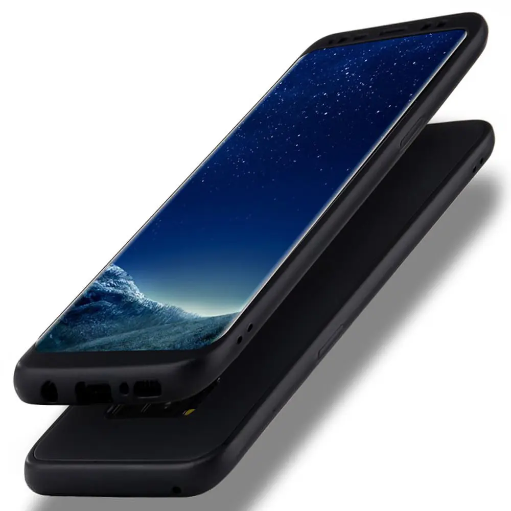 Силиконовый чехол для Samsung Galaxy A6 A7 A8 J4 J6 плюс 2018 360 противоударный мягкий ТПУ