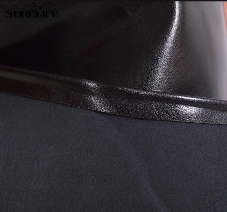 Популярные мужские и женские удобные фартуки из искусственной кожи для