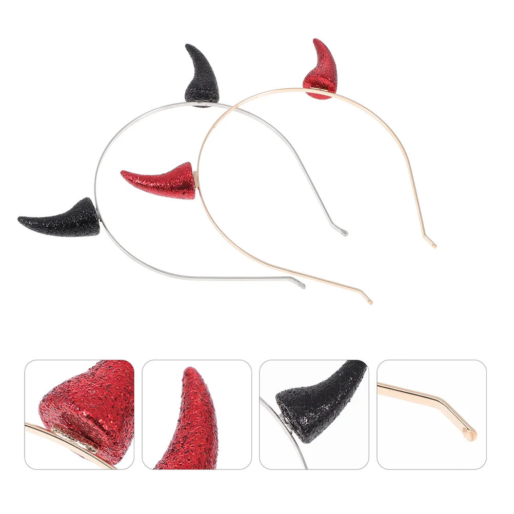 

5Pcs Theme Horns Headbands Party Costume Cosplay Hair Bands
