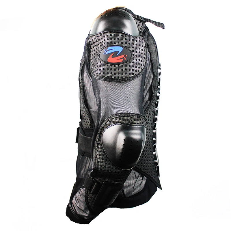 Защитная мотоциклетная куртка Черная защитная Экипировка для гоночных