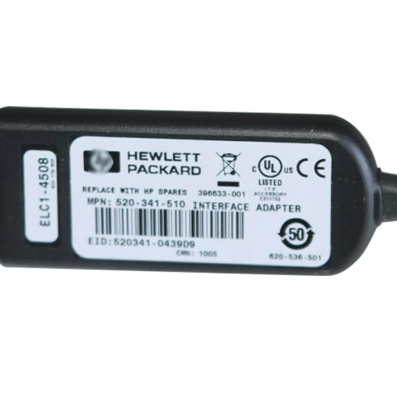 

KVM USB Interface Adapter Cable, 336047-B21, Spare Part No: 396633-001 For HP NEW