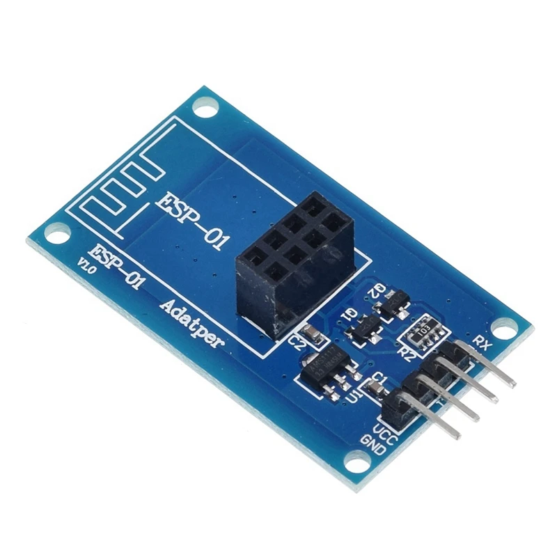 ESP 01 серийныйl wi fi Беспроводной модуль адаптера 3 V 5V Esp01 коммутационная PCB для